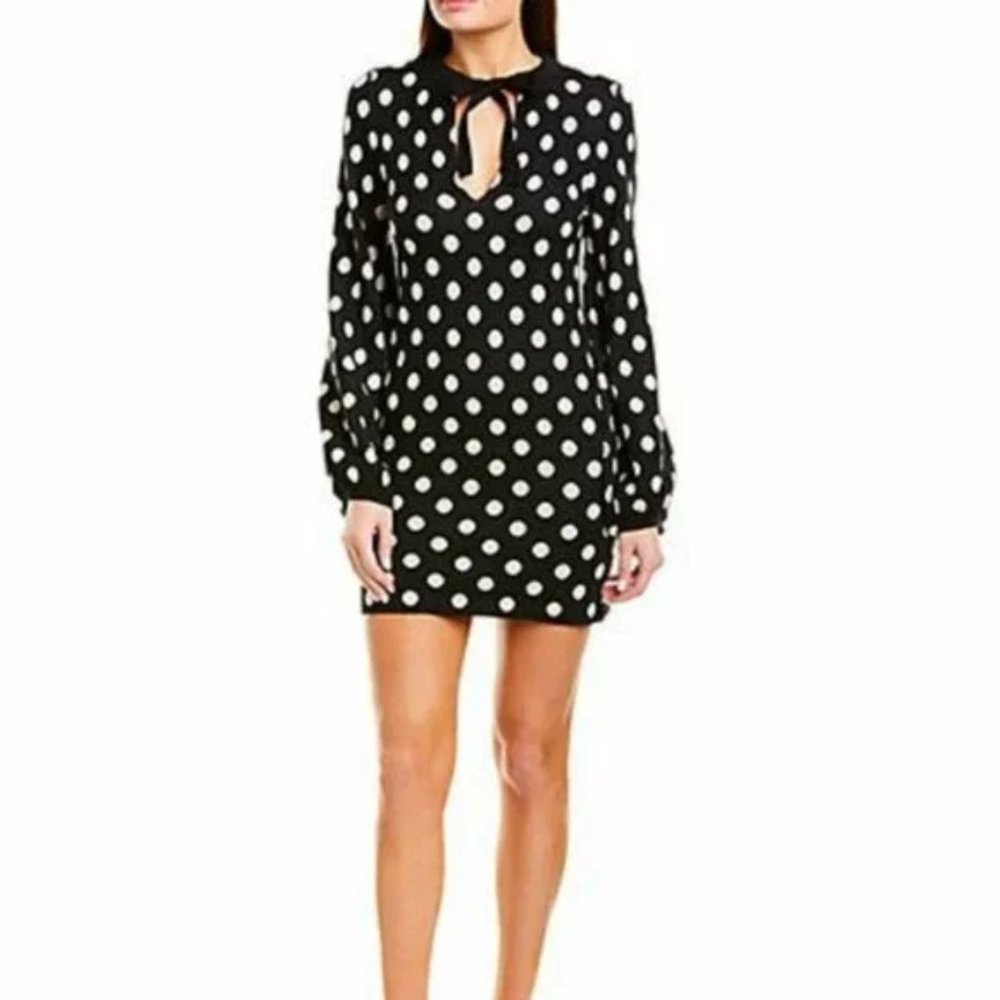 NWT LeRumi Freya Sweater Dress, Long balloon sleeves Size M